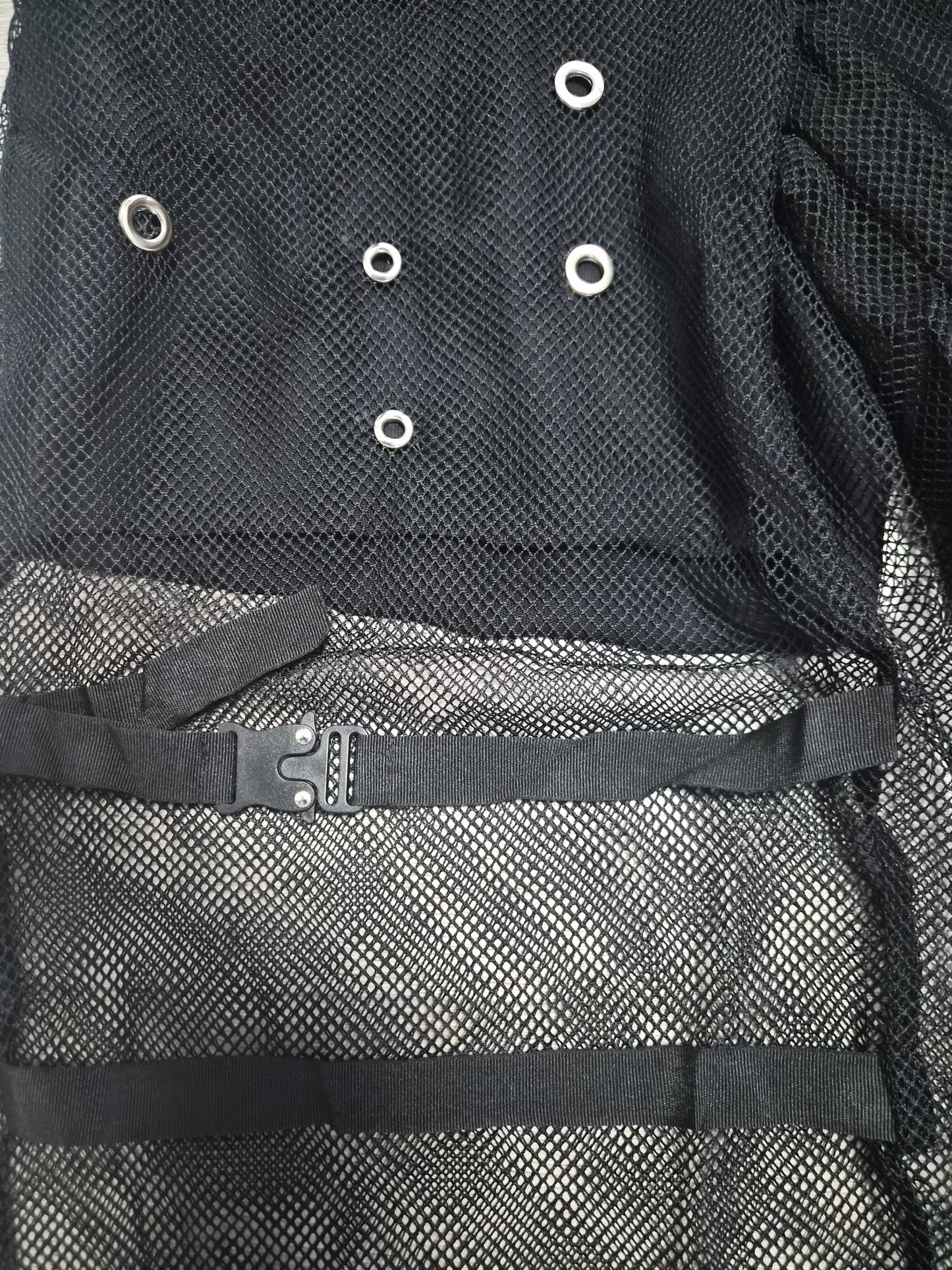 Transparente Cargo-Hose mit Gürtel – Urban Style